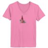 Ladies ComfortSoft&#174; V Neck T Shirt Thumbnail